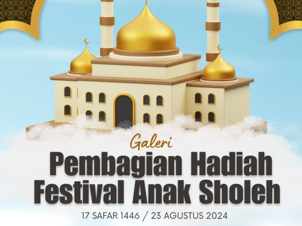 Pembagian Hadiah Festival Anak Sholeh
